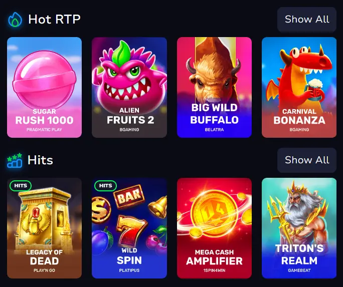 7Bit Casino games